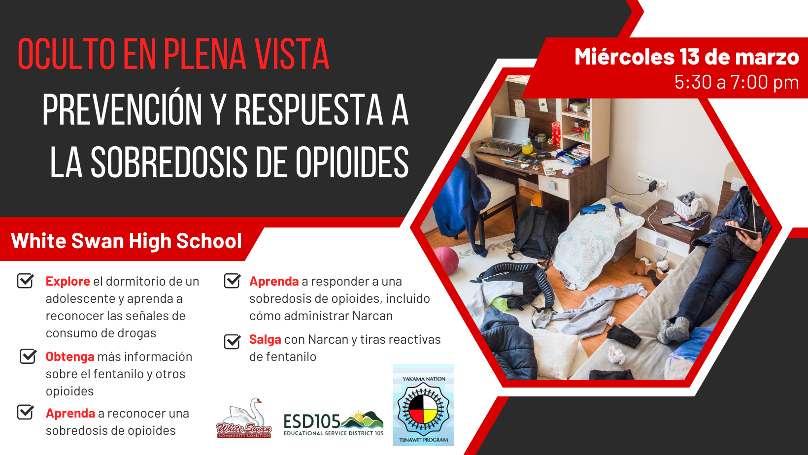 March 13 HIPS Opioids Facebook Spanish